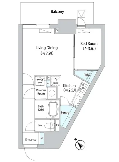 ボヌール小石川α 502