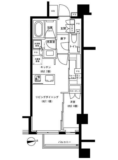 ブラントン神楽坂 4F