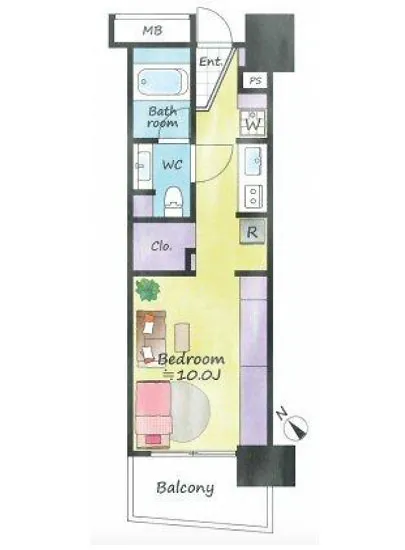 クレアール赤坂 2F