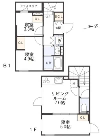パセオ都立大学ノース 103