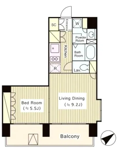 コートラクリア京橋 101