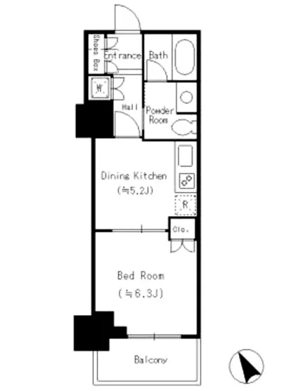 マークフロントタワー曳舟 505