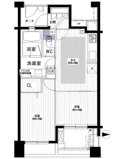 シーズクロノス新宿戸山 314