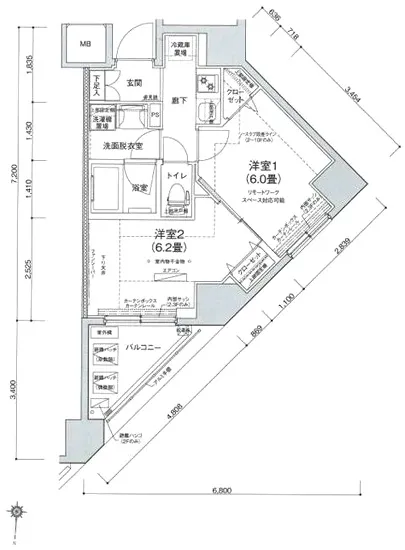 ルフレプレミアム押上ノルド 602