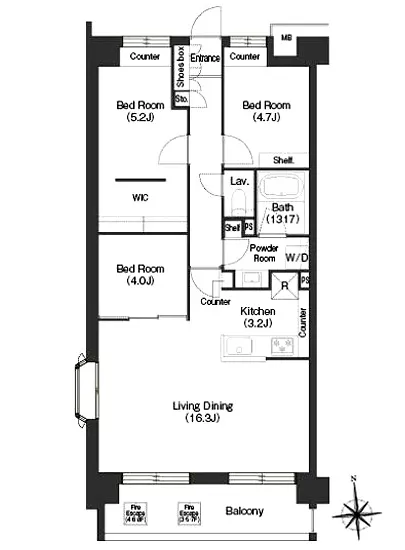 コンフォリア高島平 1-506