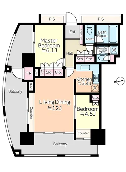 ザ・パークタワー東京サウス 10F