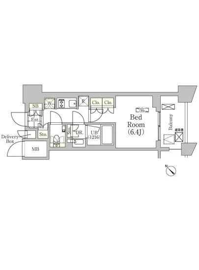 メゾンカルム日本橋馬喰町 809