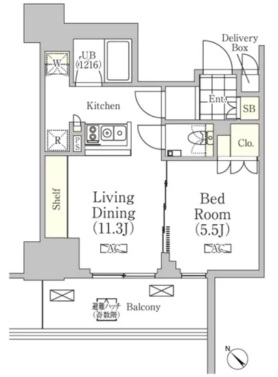メゾンカルム日本橋馬喰町 507