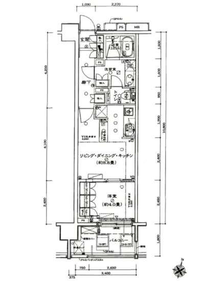 グローリオ新中野ブランデコ 3F