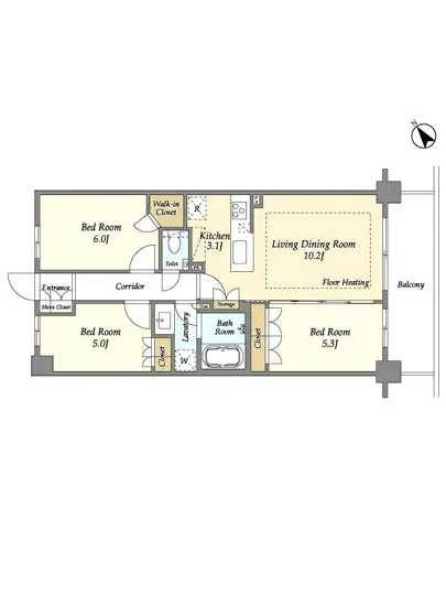 センチュリー尾山台グレイス 202