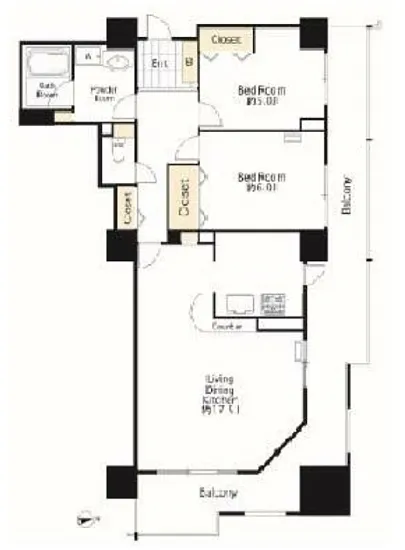 シーリアお台場三番街4号棟 3103