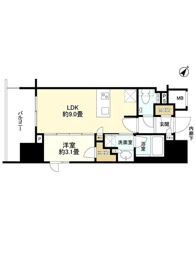 ルジェンテ駒込六義園リビオレゾン 3F