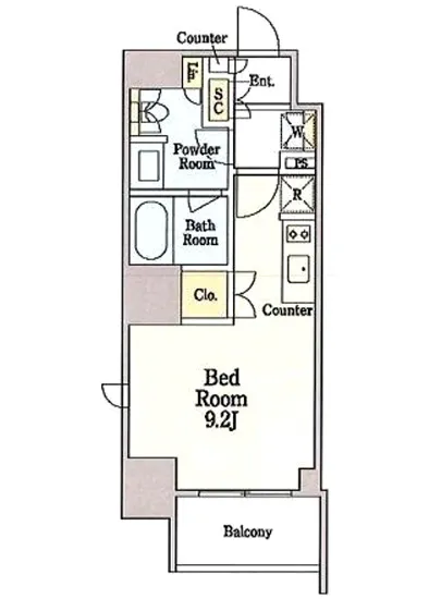 クレストコート木場 801