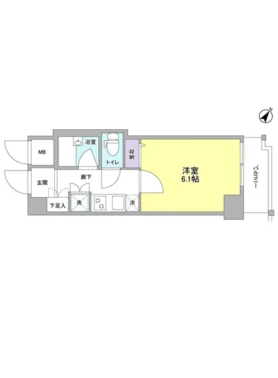 ジェイフラッツ初台 208