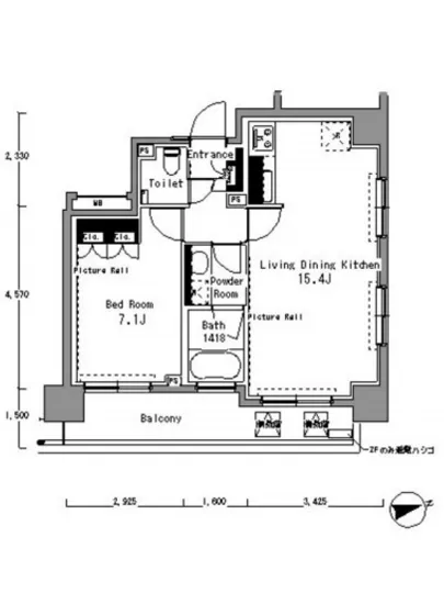 パークアクシス渋谷桜丘サウス 601