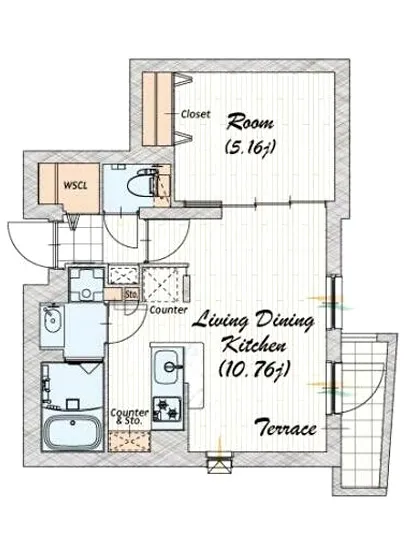クアドール三田 102