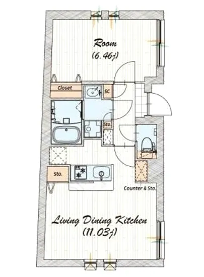クアドール三田 301