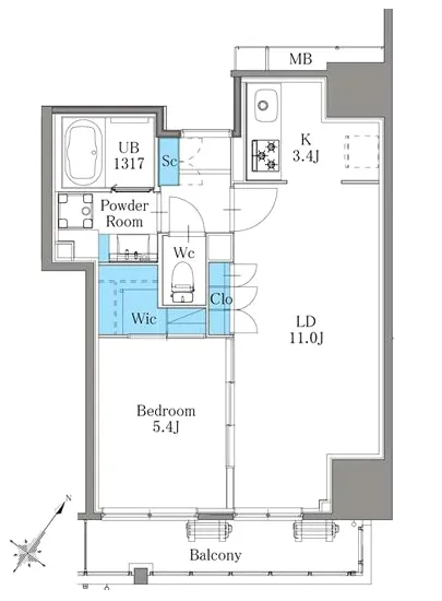 南麻布仙台坂レジデンス 201