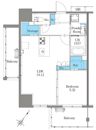 南麻布仙台坂レジデンス 403