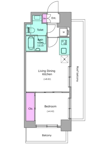 クレヴィアリグゼ西巣鴨 508