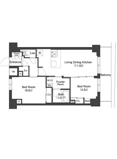 バウスフラッツ高円寺 802