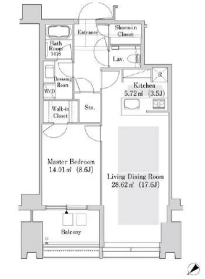 ラ・トゥール新宿ガーデン 3022