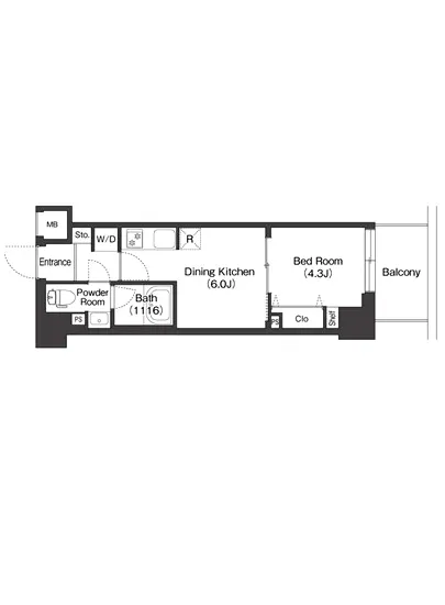 バウスフラッツ高円寺 402