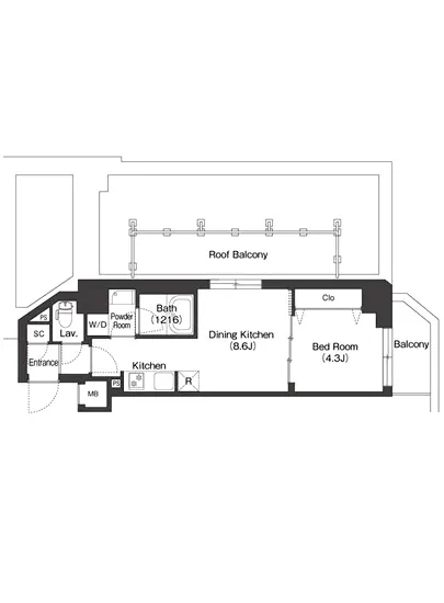バウスフラッツ高円寺 505