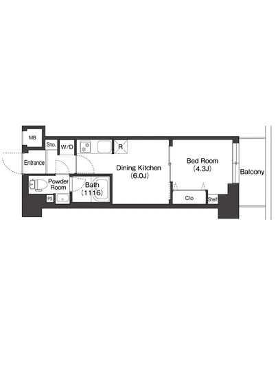 バウスフラッツ高円寺 604