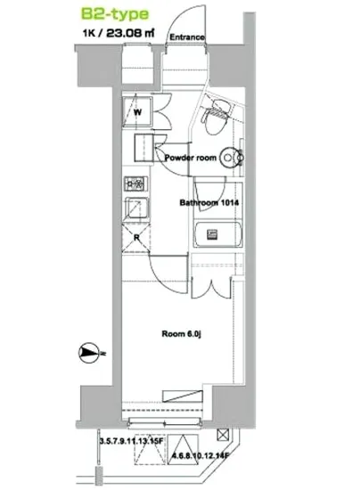 フォレシティ神田須田町 801
