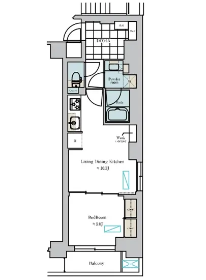 ブリリアイスト渋谷本町 408