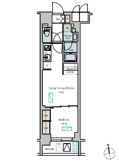 ブリリアイスト渋谷本町 606