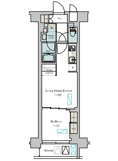 ブリリアイスト渋谷本町 605