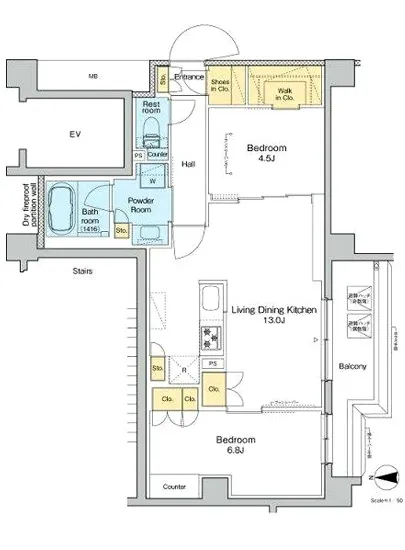 プラウドフラット品川大井町 314