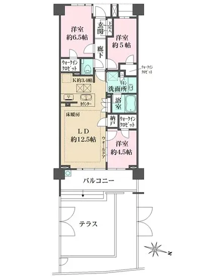 ザ・パークハウス駒沢レジデンス 107