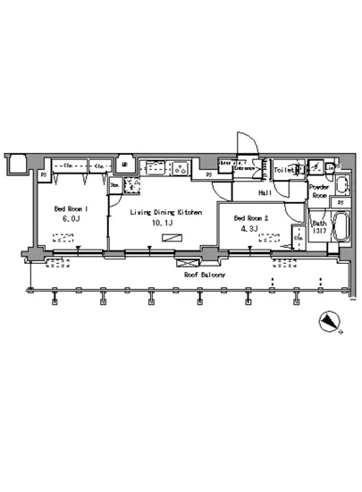 パークアクシス板橋 606