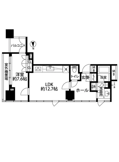 麹町パークハウス 805