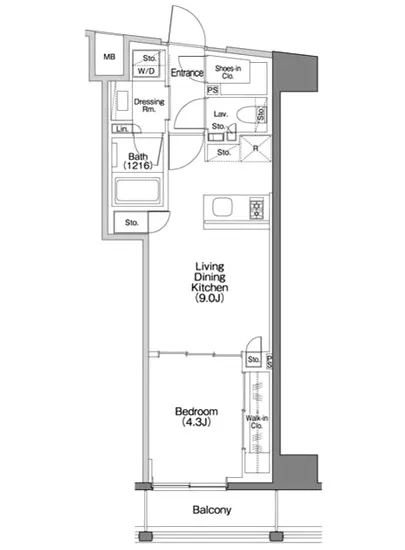 ザ・パークハビオSOHO代々木公園 406