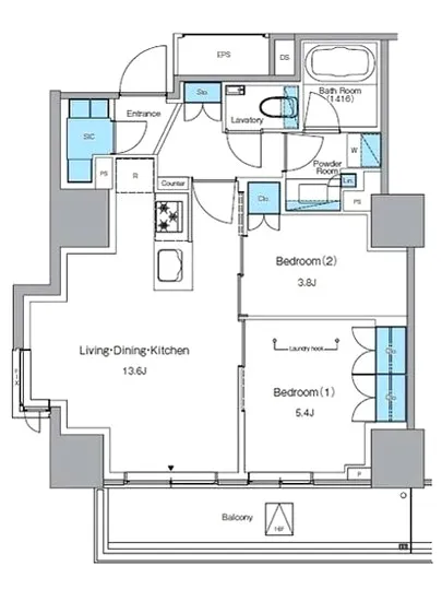 ルフォンプログレ渋谷ヒルトップ 1601