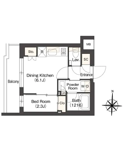 ヴェール・クレール代々木上原 212