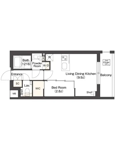 ヴェール・クレール代々木上原 106