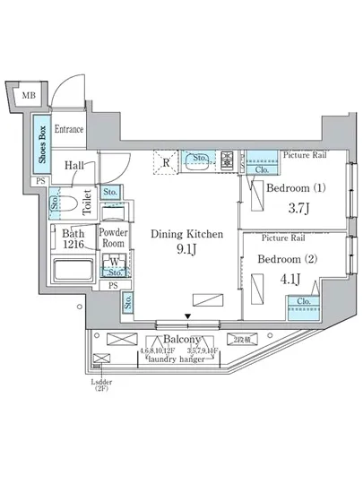 リビオメゾン日本橋久松町 403