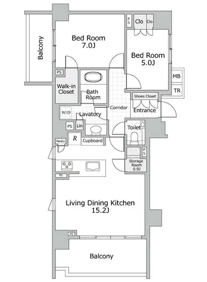 パークホームズ市ヶ谷ヒルトップレジデンス 4F