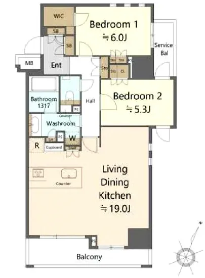 リビオ人形町日本橋浜町グリーンテラス 10F