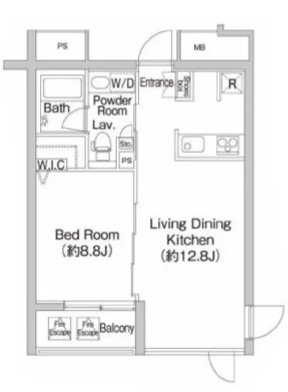 プライムアーバン市谷仲之町 111