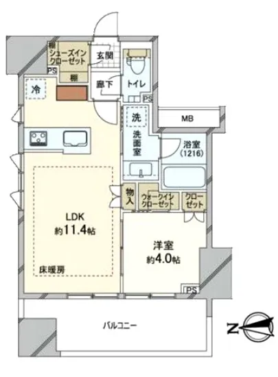 ルフォンリブレ浅草寿 12F