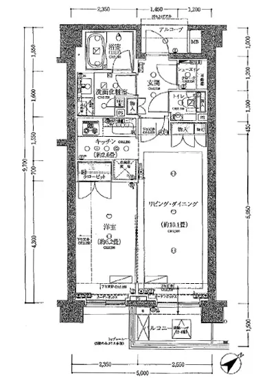 パークハウス千駄ヶ谷 405