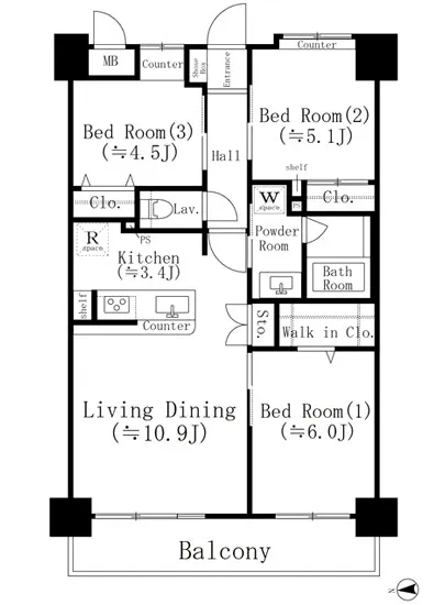 プレシード南葛西 402