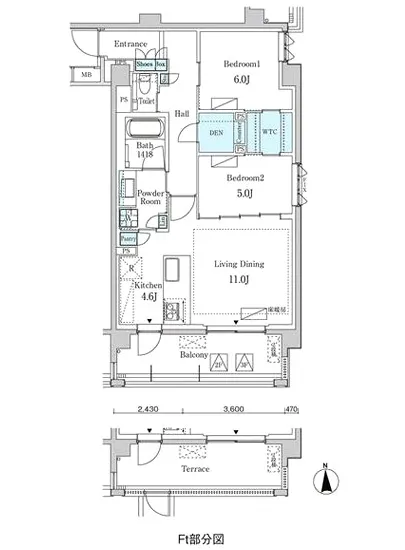 グランドゥールプレミアム代々木大山 106