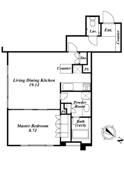 ザ・ウエストミンスター南平台 1F
